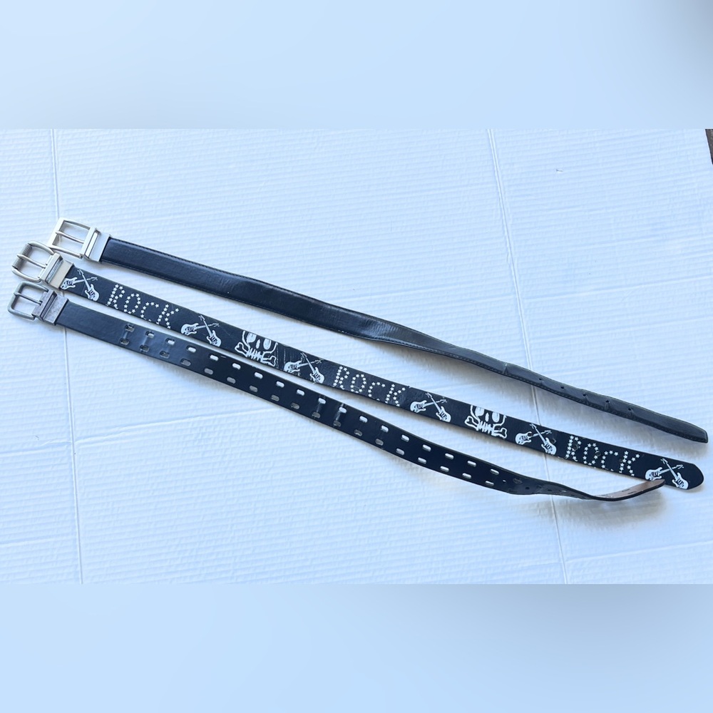 Kids Belts 3 Count Set for Boys